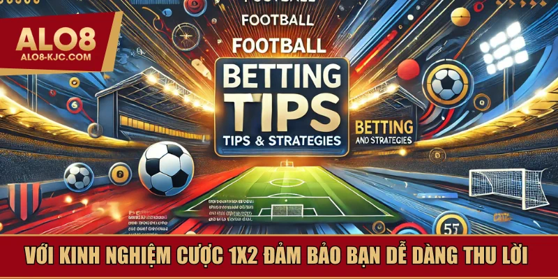 Cược 1X2 theo bí kíp đảm bảo bạn kiếm lời bền vững