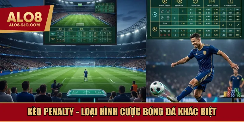 Kèo penalty - Loại hình cược bóng đá khác biệt